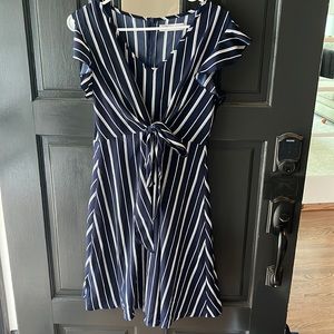 Navy blue dress